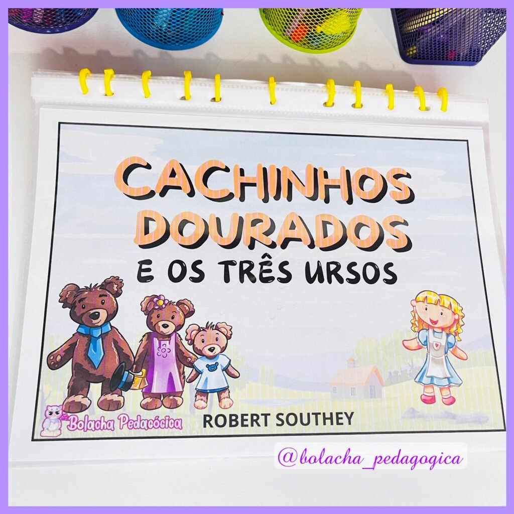 Cachinhos Dourados E Os Três Ursos Clube Bolacha Pedagógica